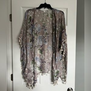 Bathing suit cover up or cardigan